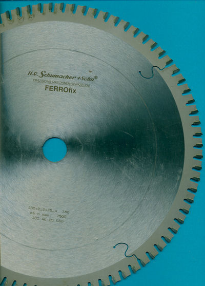 H.O. Schumacher+Sohn Hartmetallbestücktes Kreissägeblatt FERROfix Ø 305 mm, Bohrung 25,4 mm (1)