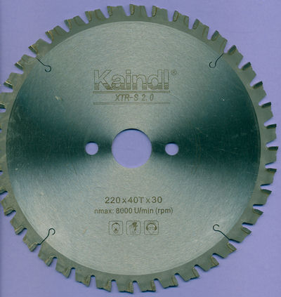 Kaindl XTR-S 2.0 Multisägeblatt für Kreissägen Ø 210 mm, Bohrung 30 mm
