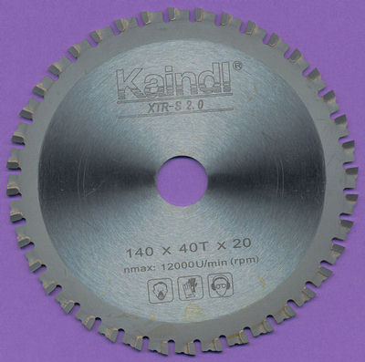 Kaindl XTR-S 2.0 Multisägeblatt für Kreissägen Ø 140 mm, Bohrung 20 mm
