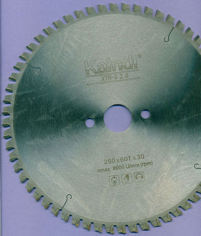 Kaindl XTR-S 2.0 Multisägeblatt für Kreissägen Ø 250 mm, Bohrung 30 mm